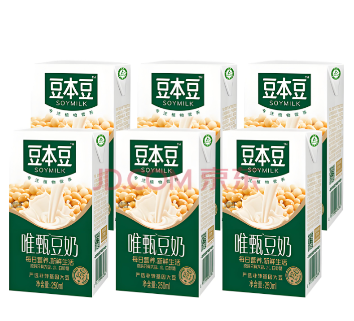 酒水類配送：豆奶